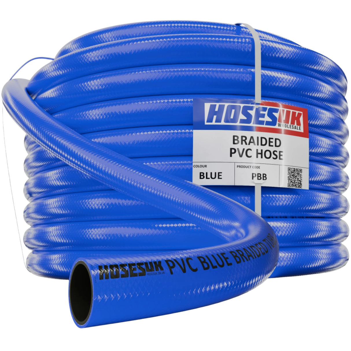 Coloured PVC Braided Hose