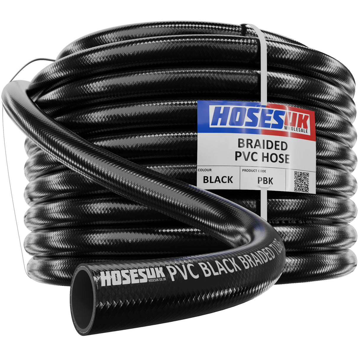 Coloured PVC Braided Hose