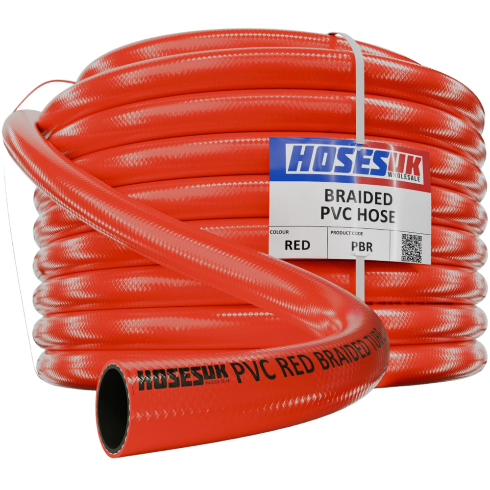 Coloured PVC Braided Hose