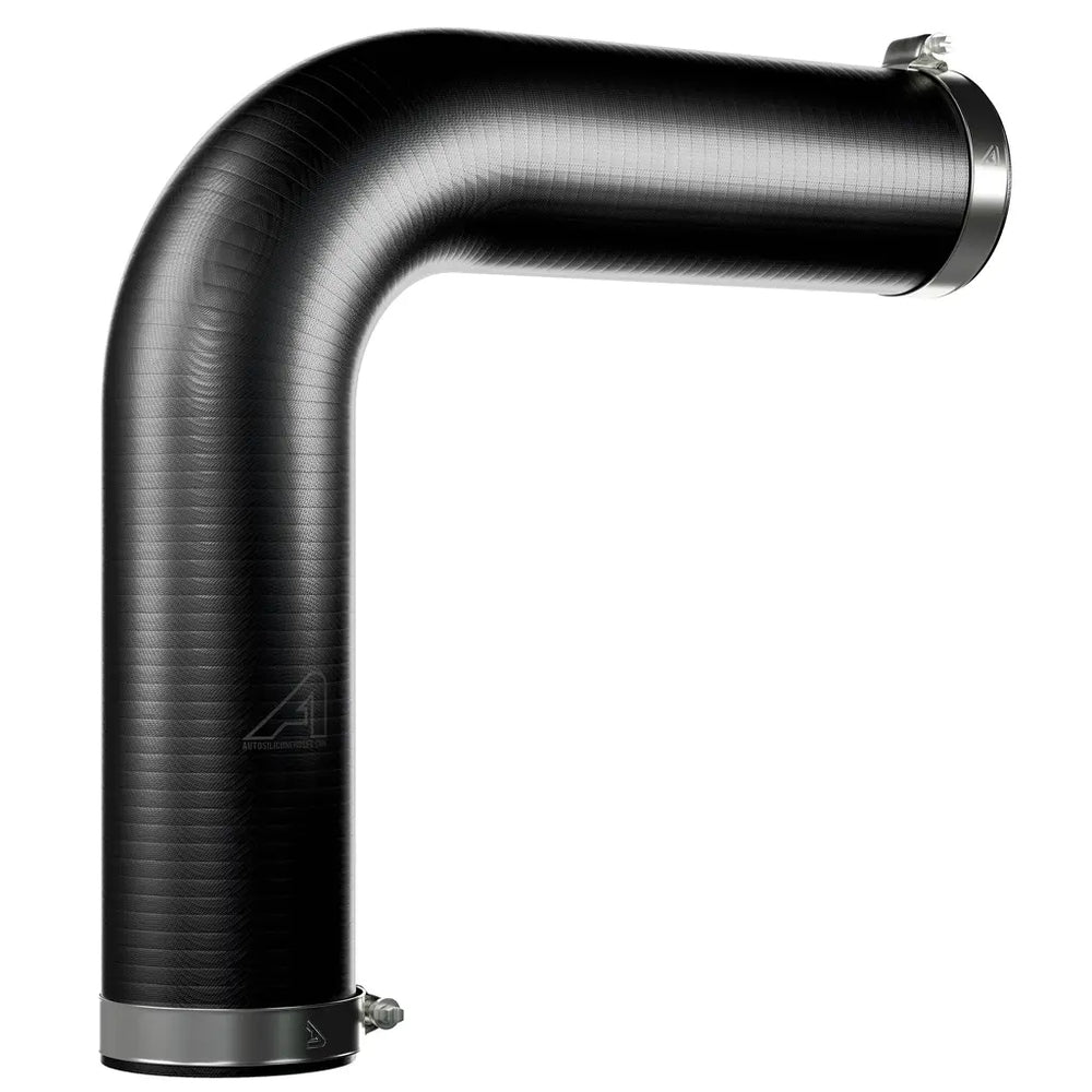 Silicone Wrapped Fuel & Oil 90 Degree Elbow