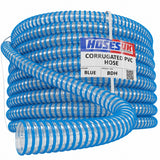 Blue PVC Corrugated Hose