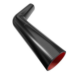 Silicone Long Leg 45 Degree Elbow