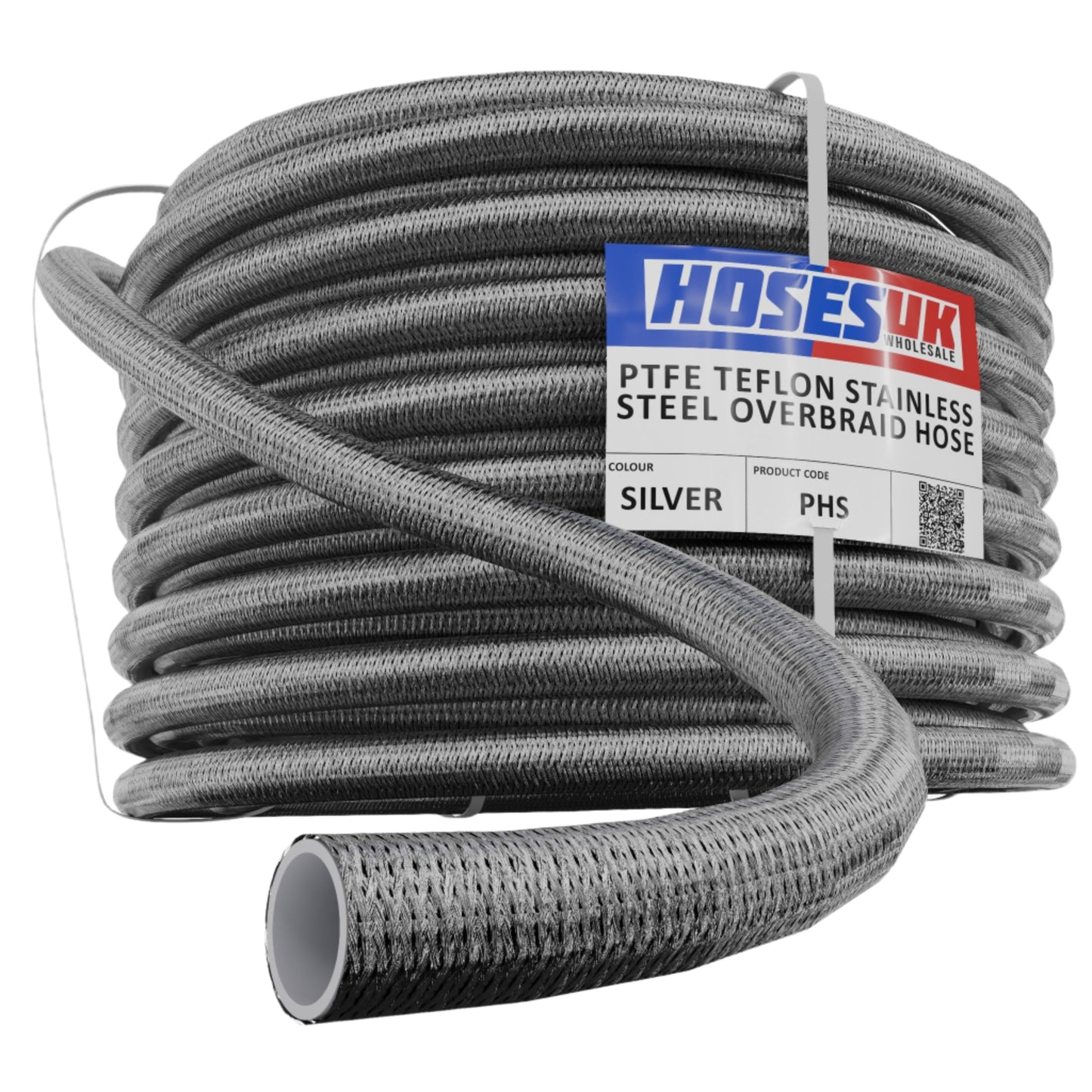 PTFE Teflon Stainless Steel Overbraid Hose