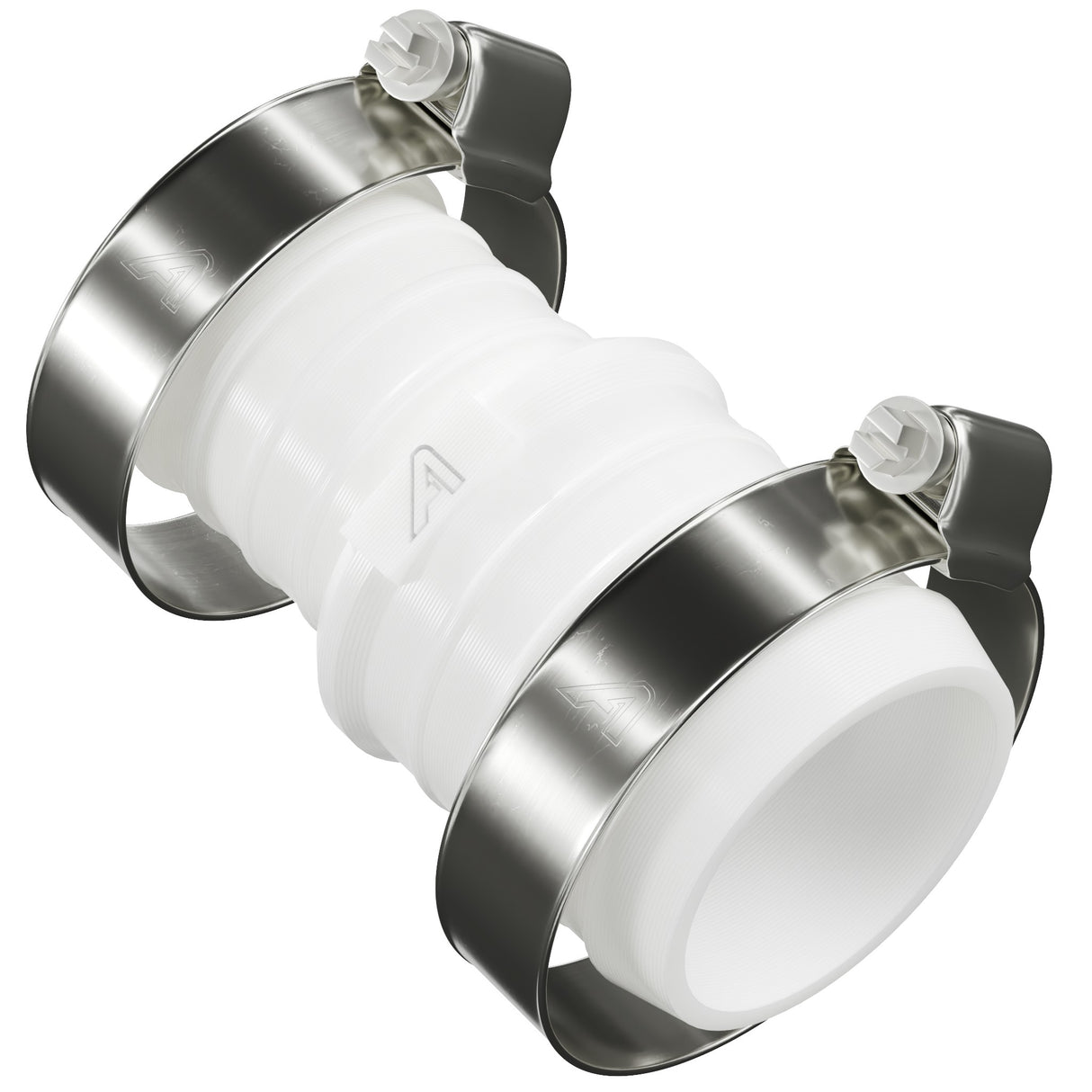Plastic Hose Reducer - White