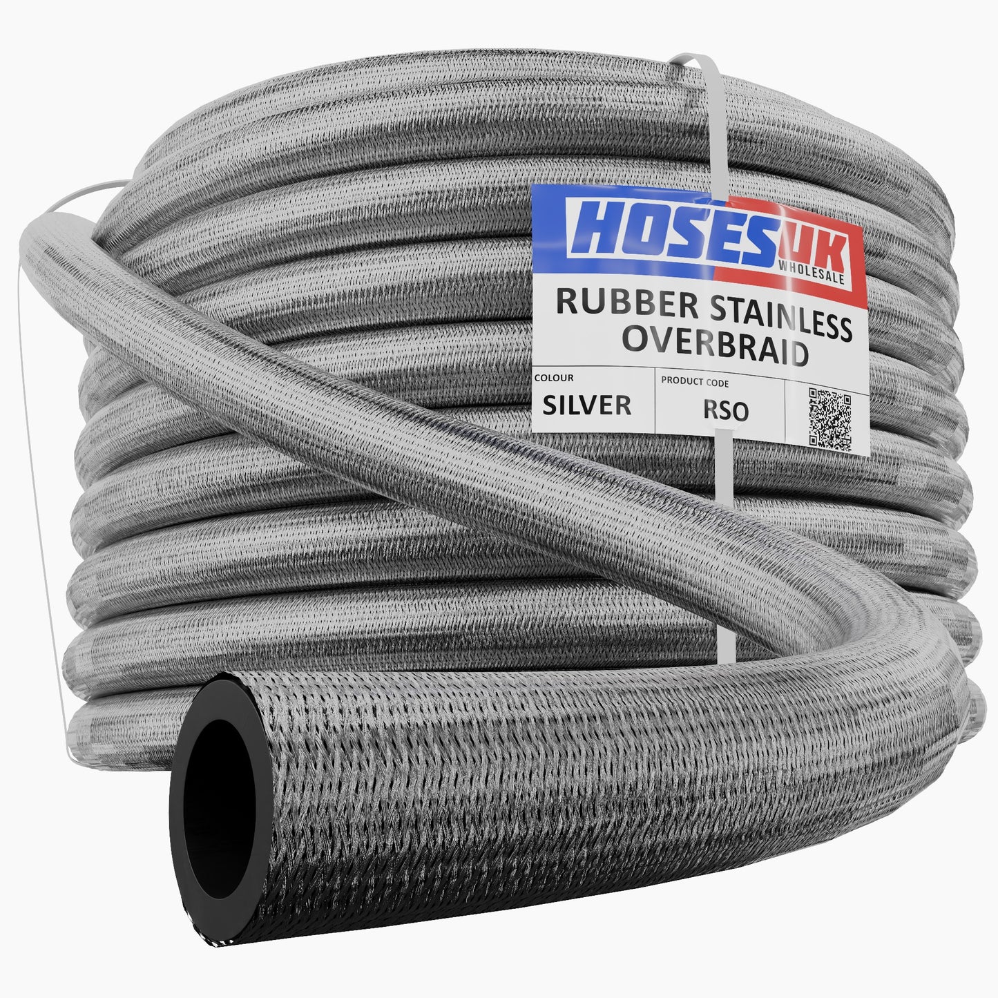 Rubber Stainless Steel Overbraid Hose