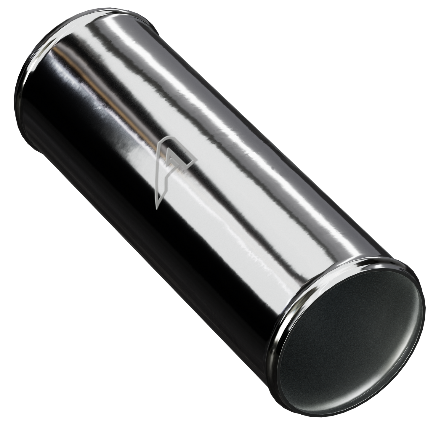 Beaded Aluminium Hose Joiner Connector - 68mm - Hoses UK