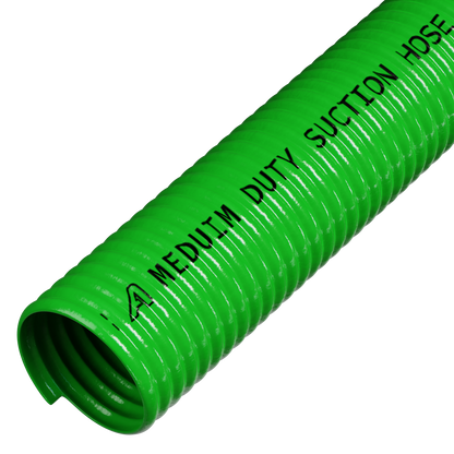 Green Medium Duty PVC Suction & Delivery Hose