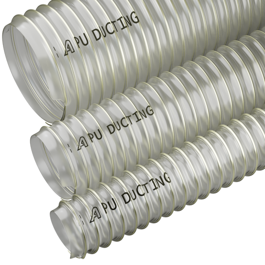 Polyurethane Clear Flexible PU Ducting Hose