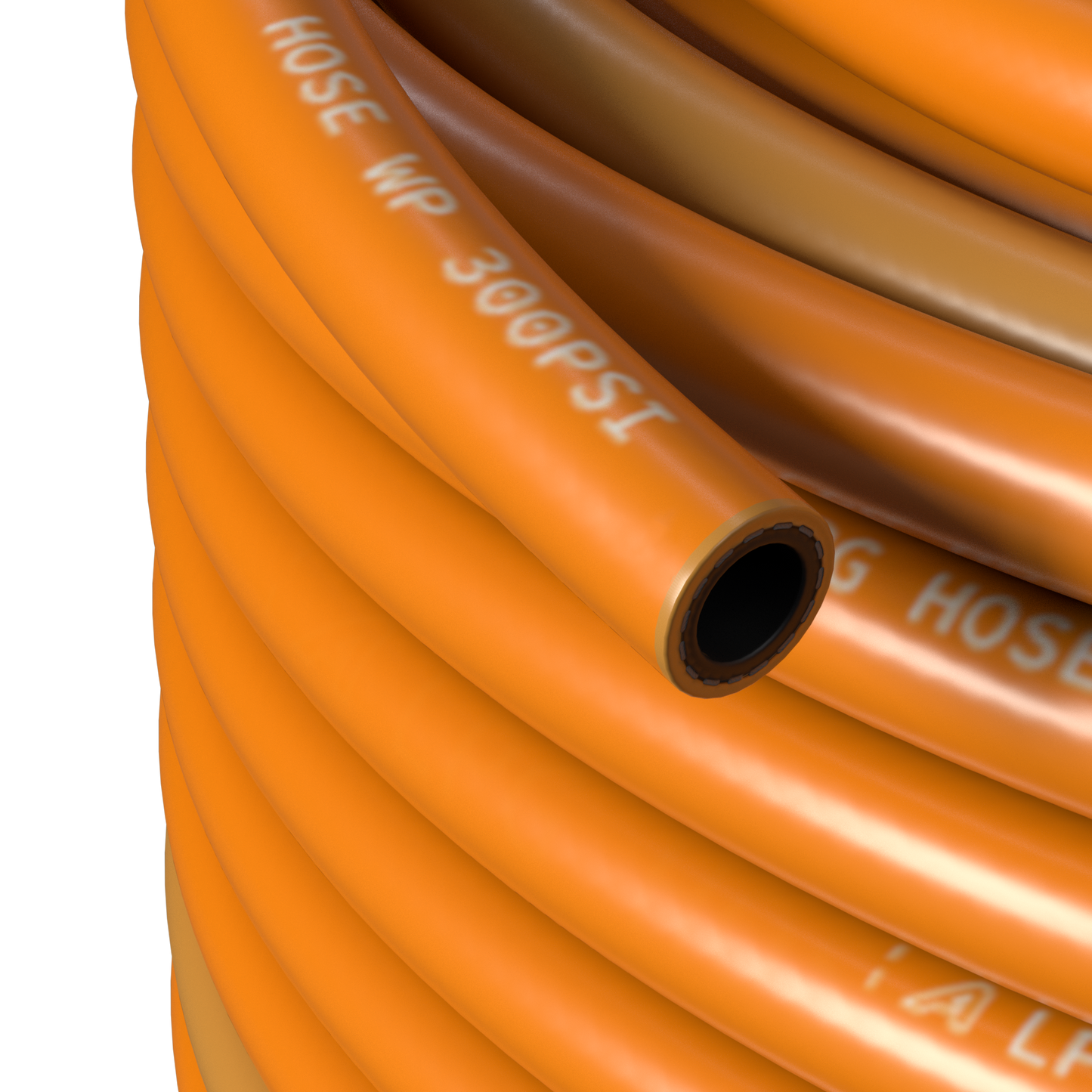 Orange 20 Bar Gas LPG Propane Hose